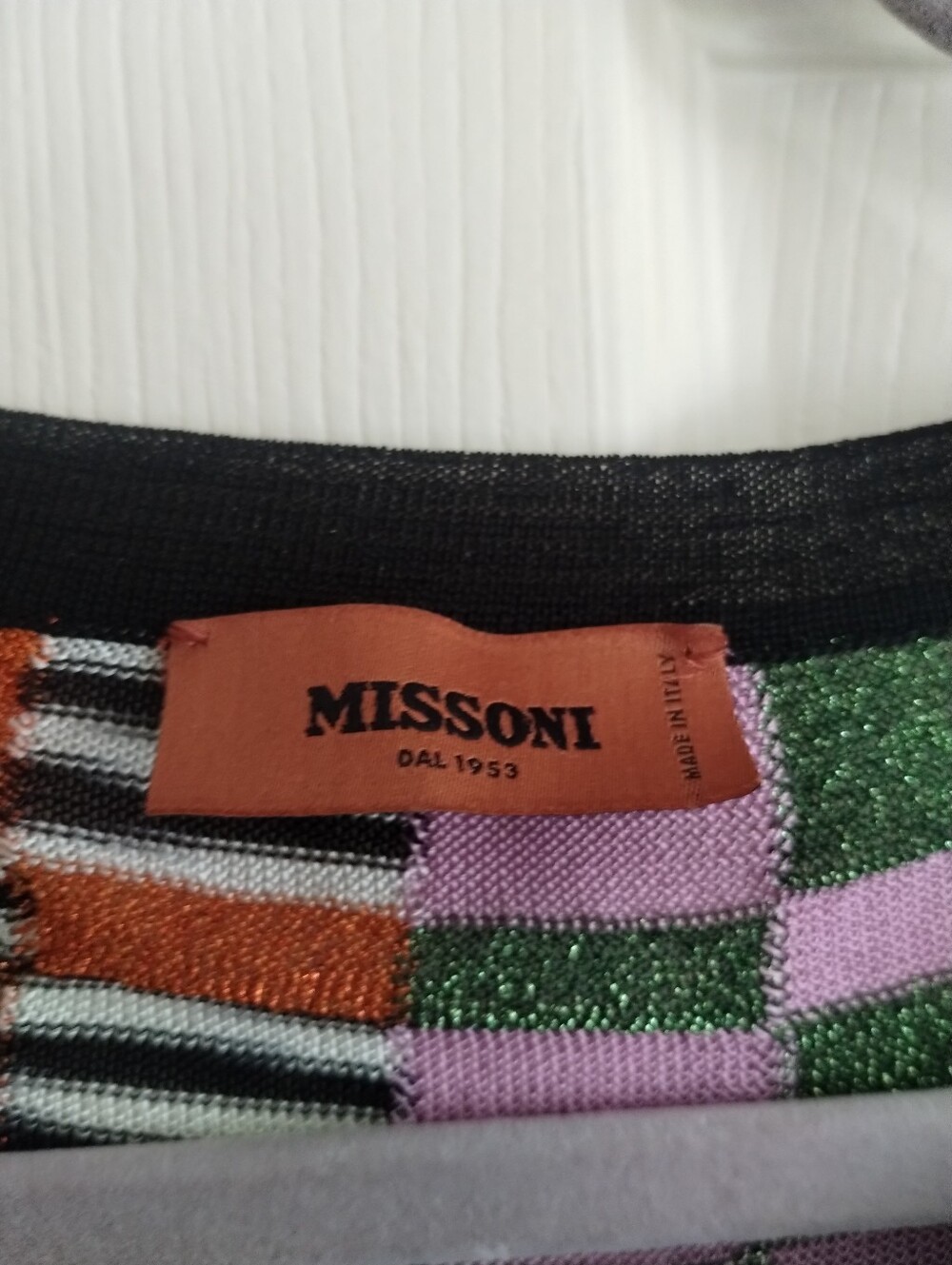 Missoni Aboto Multicolor Knit Mini Dress 38 - Picture 9 of 11
